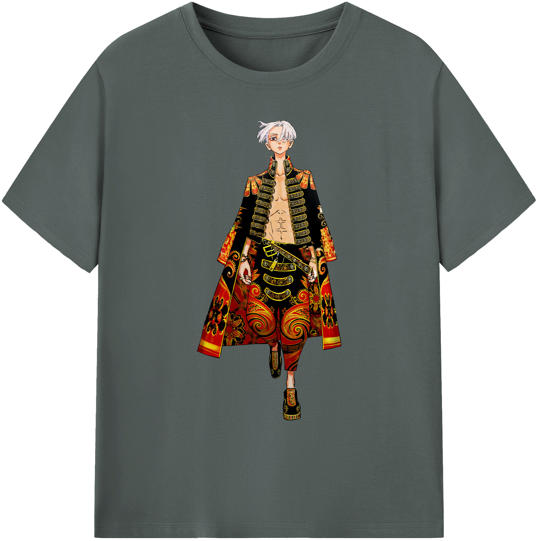 （画像用） 東京リベンジャーズ Tokyo Revengers 綿100％ メンズ半袖Tシャツ｜肌触りやわらか＆通気性